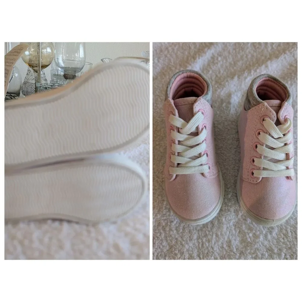 Bundle of 5 Girls Shoes Size 5 Sneakers Sandals Jelly Flats Mixed